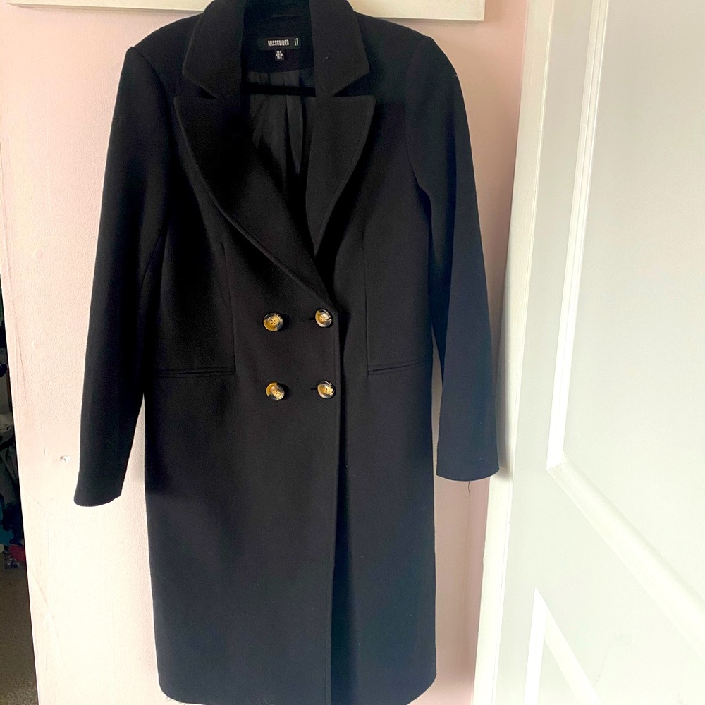 MISSGUIDED | Long Dress COAT 🧥